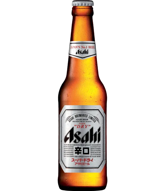 Asahi Super Dry, fles bij slijterij t Bockje in Bathmen