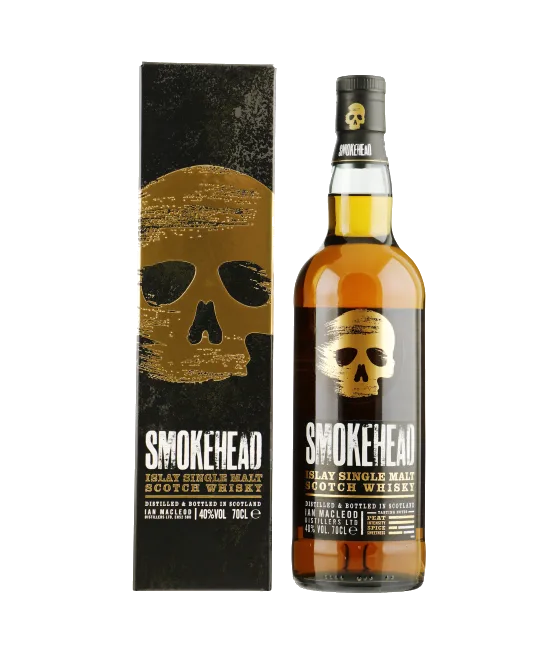Smokehead Original Single Malt Islay Whisky 70 cl, fles bij slijterij t Bockje in Bathmen