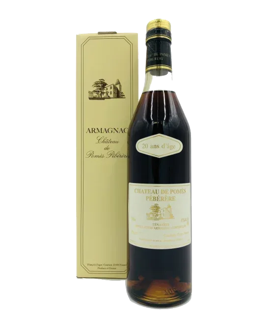 Château de Pomès Pébérère 20 Ans d’Âge, fles bij slijterij t Bockje in Bathmen