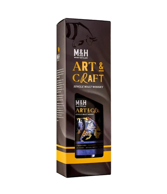 M&H Art & Craft Barley Wine Craft Beer Cask, fles bij slijterij t Bockje in Bathmen