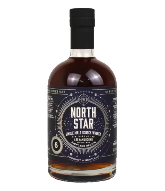North Star Spirits Ardnamurchan 6Y 2019 Cask Series 025, fles bij slijterij t Bockje in Bathmen