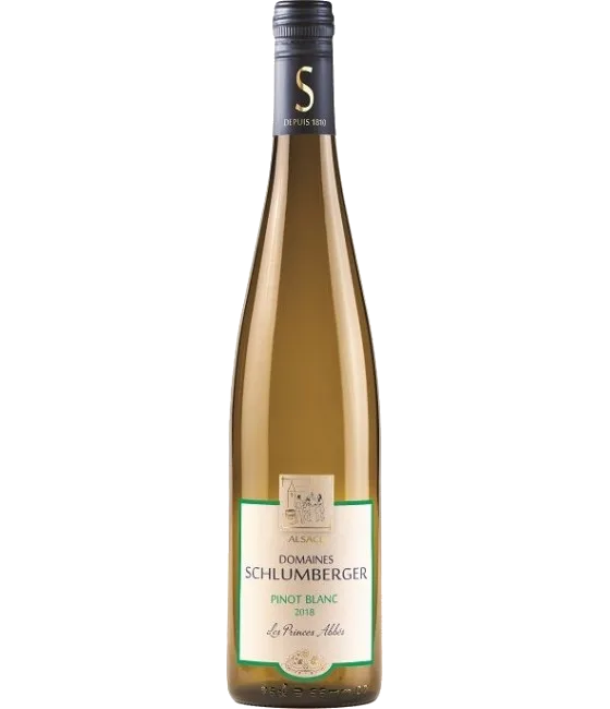 Domaines Schlumberger Les Princes Abbés Pinot Blanc 2018, fles bij slijterij t Bockje in Bathmen