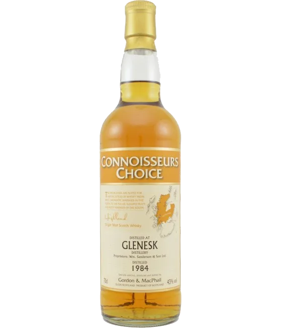Gordon & MacPhail Connoisseurs Choice Glenesk 1984, fles bij slijterij t Bockje in Bathmen