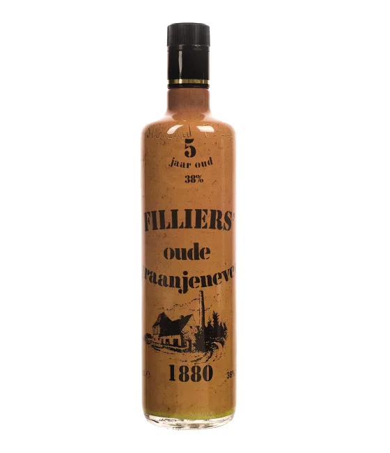 Filliers Oude Graanjenever 5 Jaar, fles bij slijterij t Bockje in Bathmen