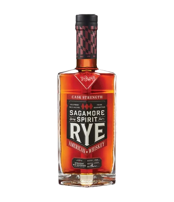Sagamore American Straight Rye Whiskey Cask Strength, fles bij slijterij t Bockje in Bathmen