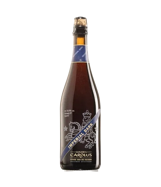 Gouden Carolus Cuvee van de Keizer Imperial Dark, fles bij slijterij t Bockje in Bathmen