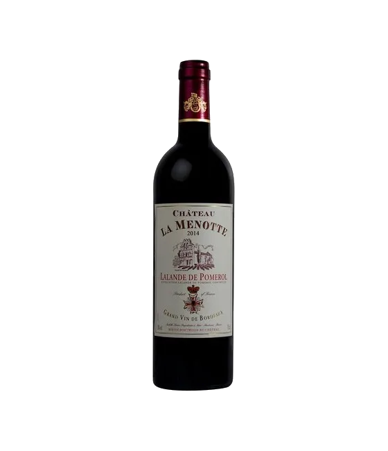 Chateau La Menotte Lalande de Pomerol, fles bij slijterij t Bockje in Bathmen