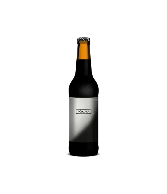 Põhjala Pime Öö Imperial Stout, fles bij slijterij t Bockje in Bathmen