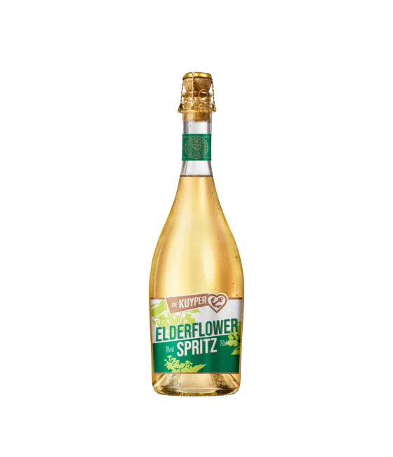De Kuyper Elderflower Spritz, fles bij slijterij t Bockje in Bathmen