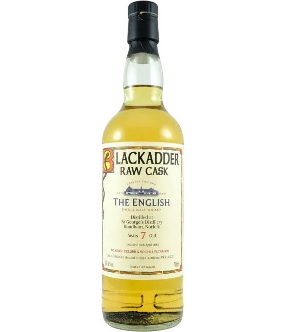 Blackadder The English 7 Years Old, fles bij slijterij t Bockje in Bathmen