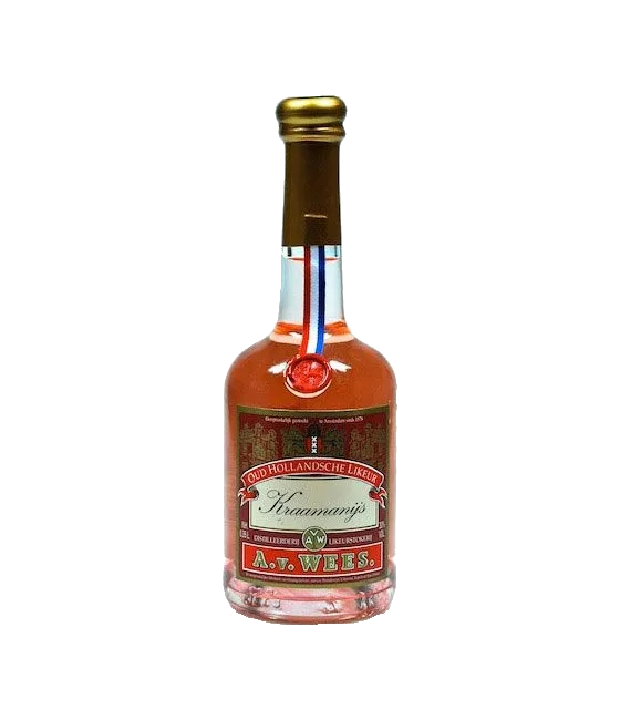 Van Wees Kraamanijs standard, fles bij slijterij t Bockje in Bathmen