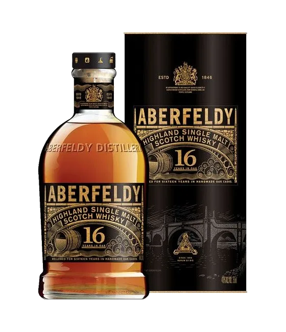 Aberfeldy 16 Years, fles bij slijterij t Bockje in Bathmen