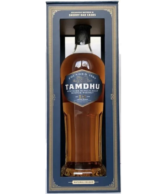 Tamdhu 15 Years Old Speyside Single Malt Whisky, fles bij slijterij t Bockje in Bathmen