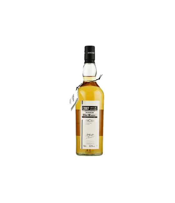 AnCnoc 15 Years Old 2007 Cask No.649, fles bij slijterij t Bockje in Bathmen