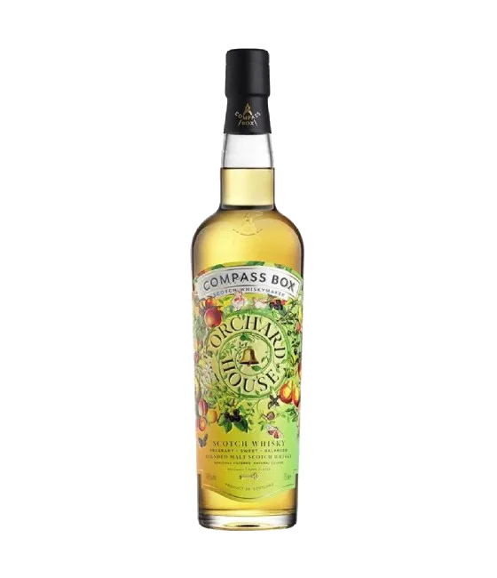 Compass Box Orchard House Blended Malt, fles bij slijterij t Bockje in Bathmen