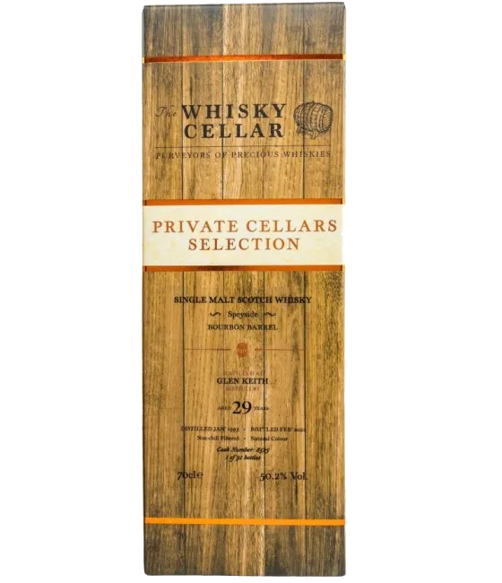 Private Cellars Selection Glen Keith 29 Years Old, fles bij slijterij t Bockje in Bathmen