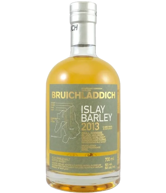 Bruichladdich 2013 Islay Barley, fles bij slijterij t Bockje in Bathmen
