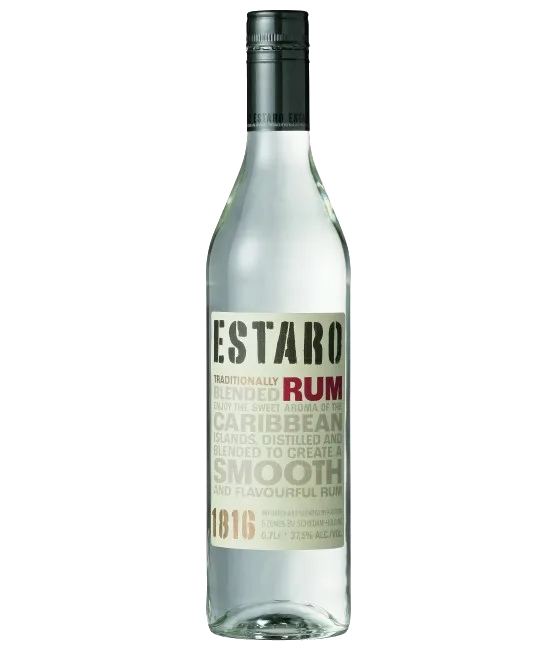 Estaro Rum Wit, fles bij slijterij t Bockje in Bathmen
