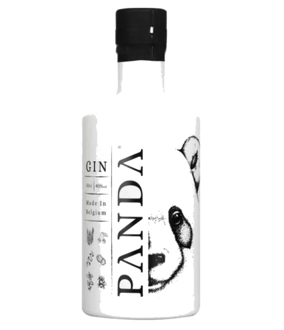 Panda Gin, fles bij slijterij t Bockje in Bathmen