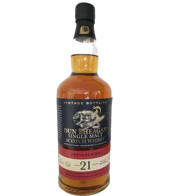 DUN BHEAGAN Fettercairn Red Aloxe 21 Years Old