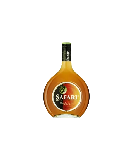 Safari, fles bij slijterij t Bockje in Bathmen