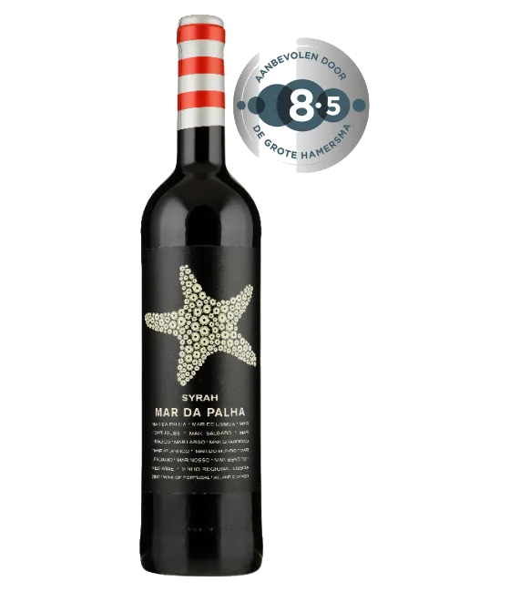 Mar da Palha Syrah, fles bij slijterij t Bockje in Bathmen