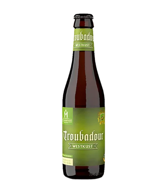 TROUBADOUR westkust, fles bij slijterij t Bockje in Bathmen
