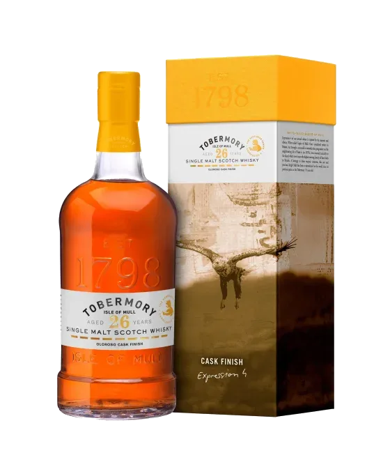 Tobermory 26 Years Old Cask Finish Expression 4, fles bij slijterij t Bockje in Bathmen