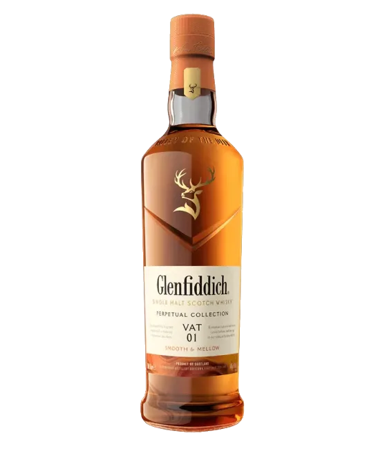 Glenfiddich Perpetual Collection Smooth & Mellow Vat 01, fles bij slijterij t Bockje in Bathmen
