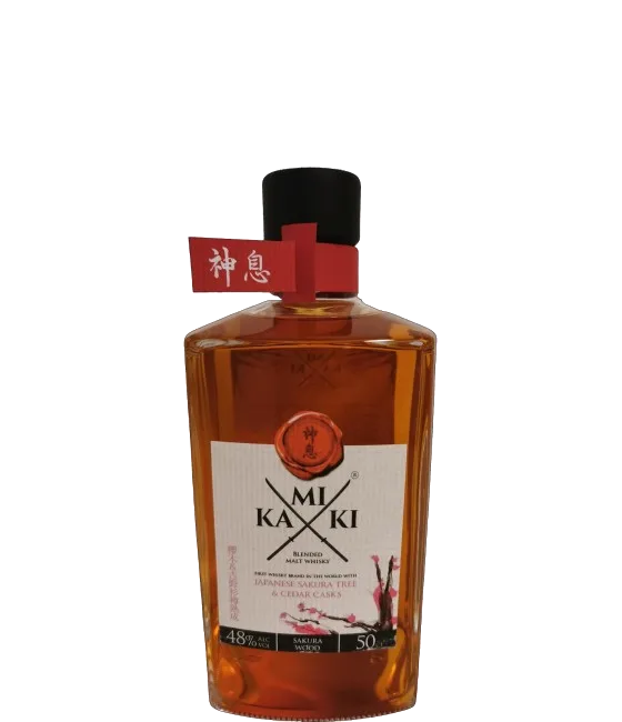 Kamiki Sakura Wood, fles bij slijterij t Bockje in Bathmen