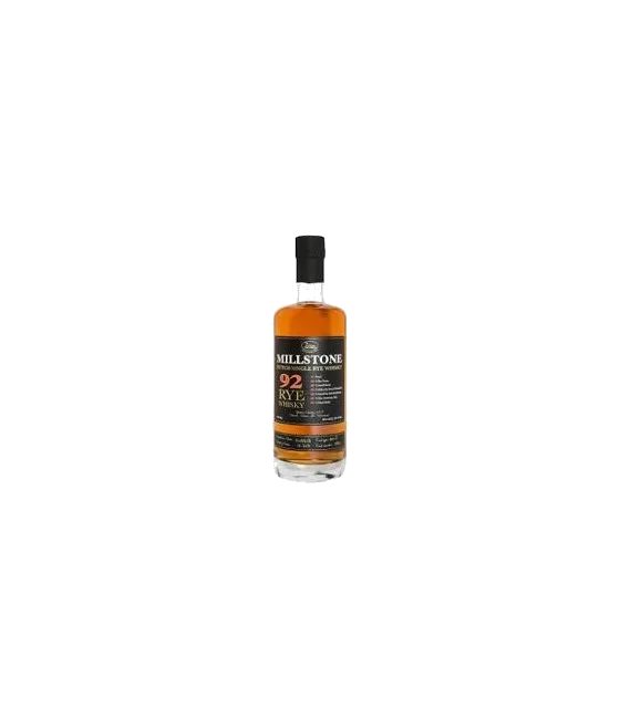 Millstone Dutch Rye 92 Whisky Zuidam Distillers, fles bij slijterij t Bockje in Bathmen