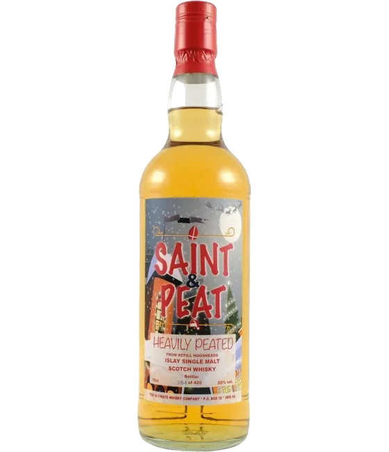 Saint & Peat Edition 2024 Port Askaig, fles bij slijterij t Bockje in Bathmen