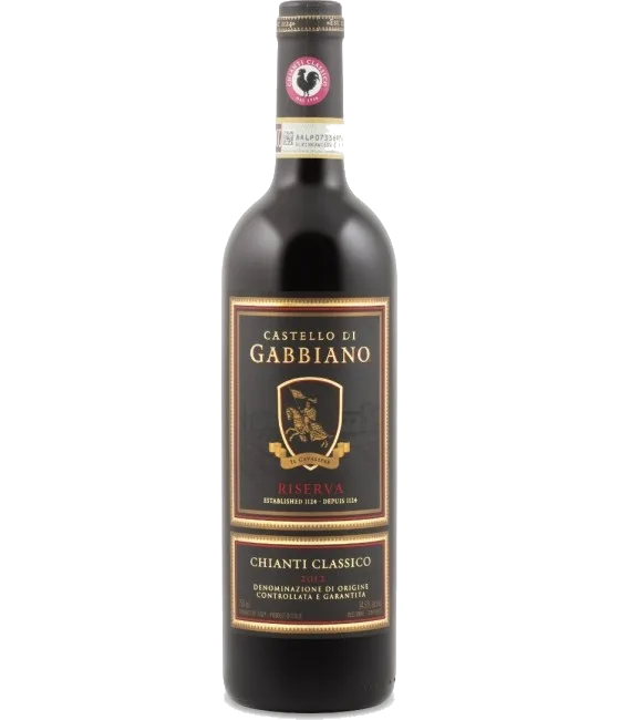 Gabbiano Chianti Classico Riserva, fles bij slijterij t Bockje in Bathmen
