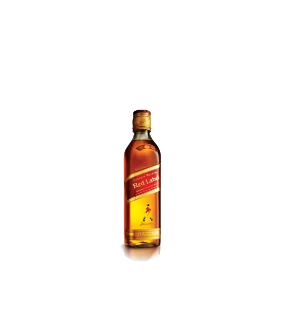 Johnnie Walker red 35 cl, fles bij slijterij t Bockje in Bathmen