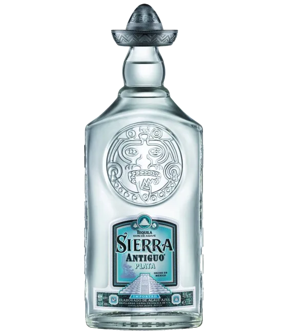 Sierra Antiguo Tequila Plata, fles bij slijterij t Bockje in Bathmen