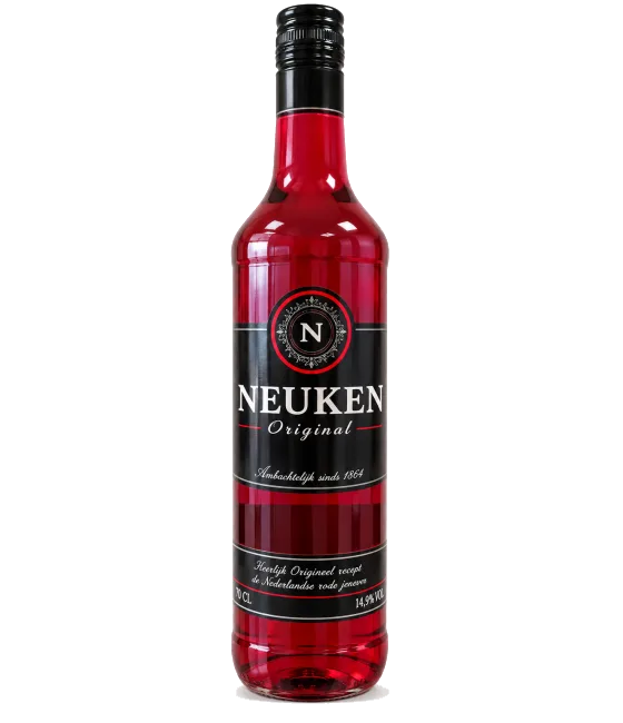 Neuken, fles bij slijterij t Bockje in Bathmen