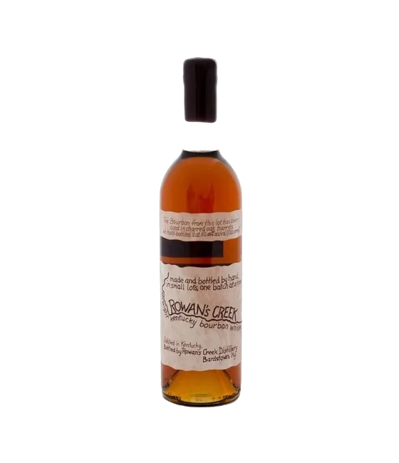 Rowan’s Creek Bourbon Whiskey, fles bij slijterij t Bockje in Bathmen
