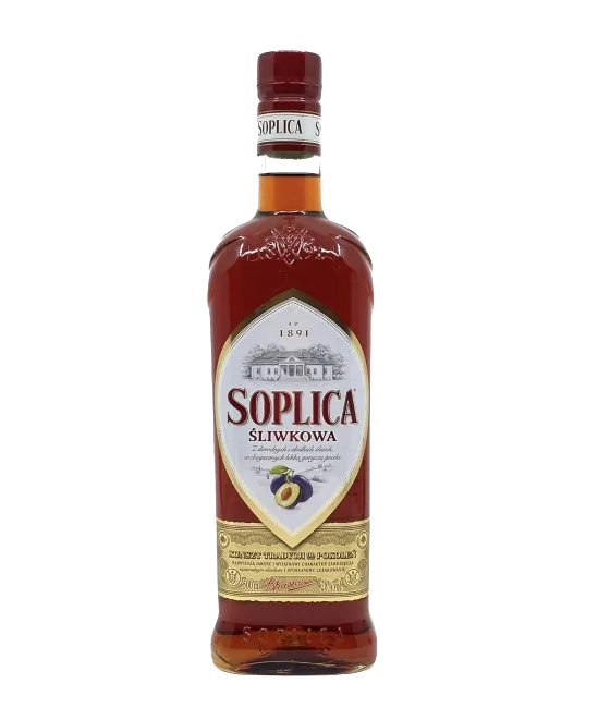 Soplica Sliwkowa Pruim, fles bij slijterij t Bockje in Bathmen