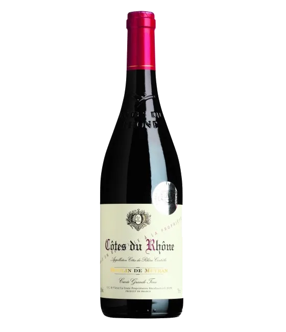 Moulin de Meyran Côtes du Rhône, fles bij slijterij t Bockje in Bathmen