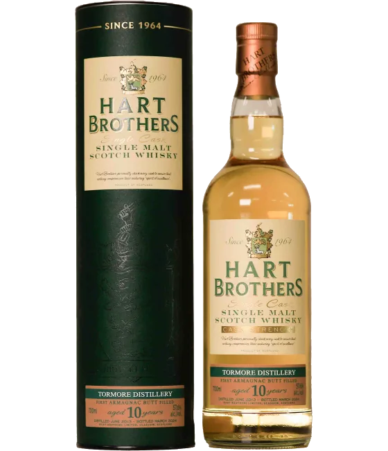 Hart Brothers Tormore 10 Years Old 2013 Armagnac Cask, fles bij slijterij t Bockje in Bathmen