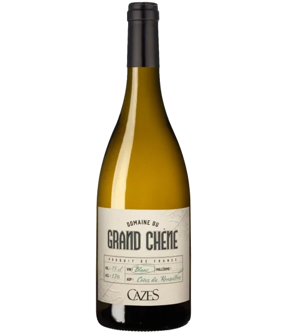 Cazes Domaine du Grand Chêne Blanc, fles bij slijterij t Bockje in Bathmen