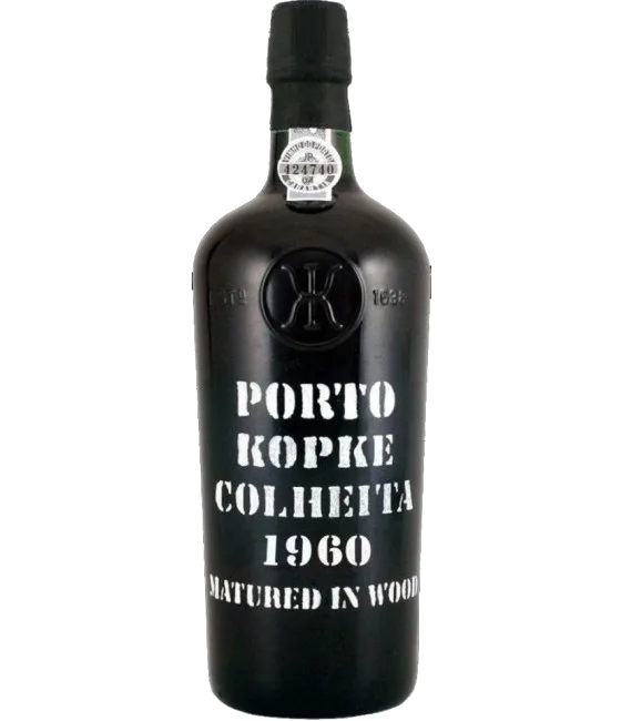 Kopke Colheita 1960, fles bij slijterij t Bockje in Bathmen