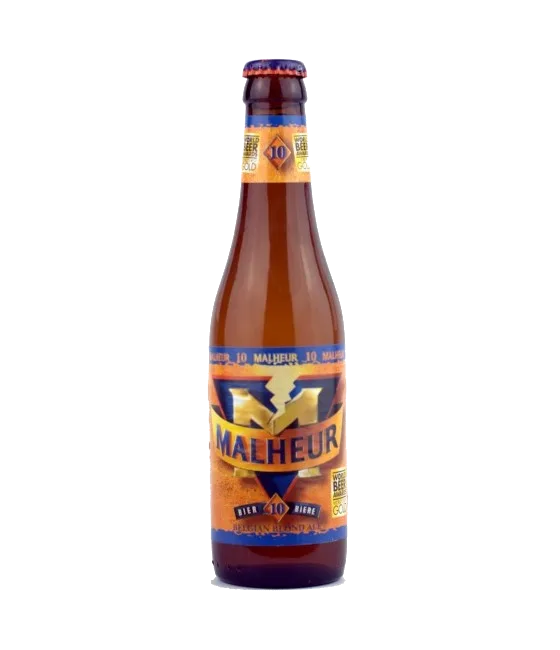 Malheur Blond 10, fles bij slijterij t Bockje in Bathmen