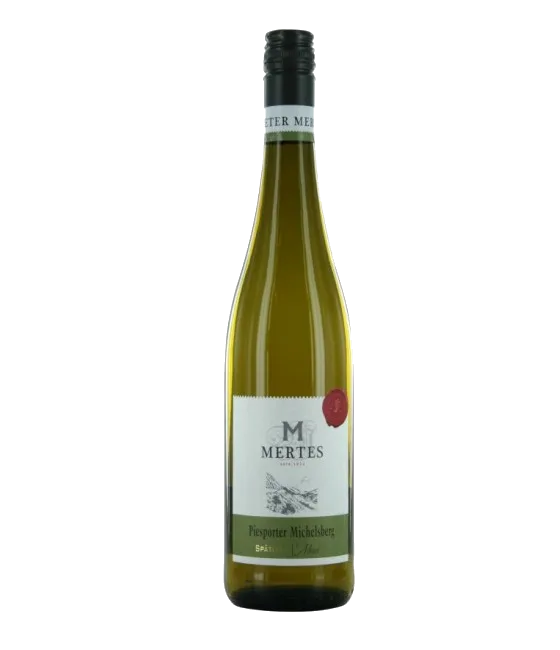 P. Mertes Piesporter Spatlese, fles bij slijterij t Bockje in Bathmen