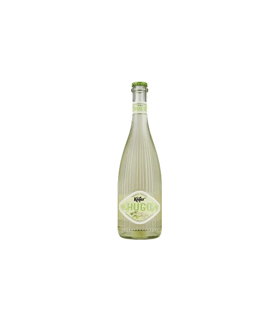 Käfer Hugo, fles bij slijterij t Bockje in Bathmen