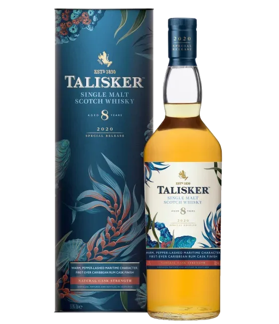 TALISKER 8 Years Old Vintage 2011 Special Release 2020, fles bij slijterij t Bockje in Bathmen