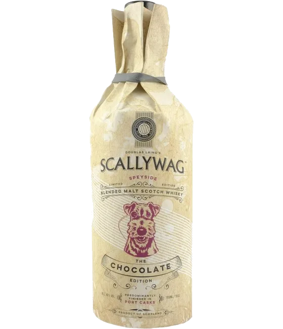 Scallywag The Chocolate Edition, fles bij slijterij t Bockje in Bathmen