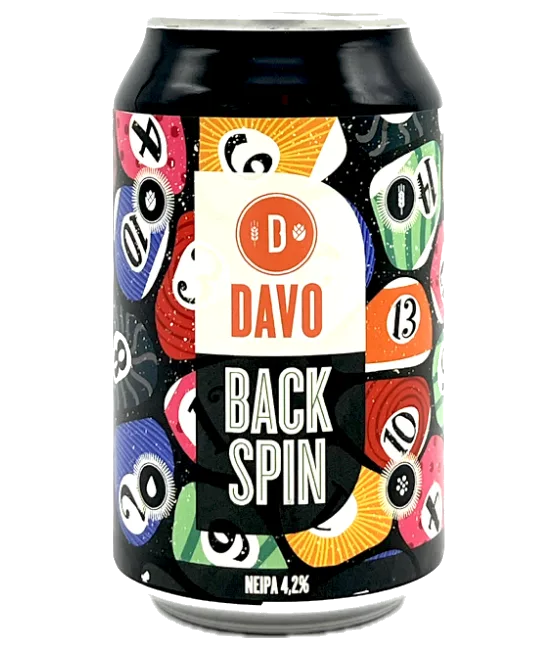 Davo Back Spin NEIPA, fles bij slijterij t Bockje in Bathmen