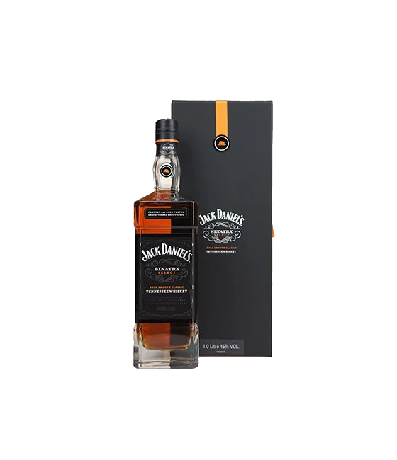 Jack Daniel’s Frank Sinatra, fles bij slijterij t Bockje in Bathmen