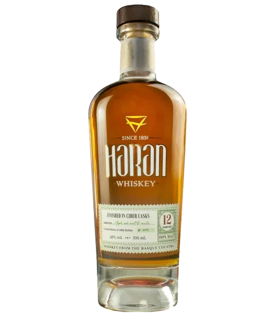 Haran 12 Years Old Malt Iberian Oak, fles bij slijterij t Bockje in Bathmen